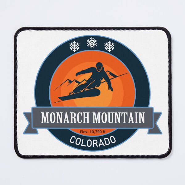 Item preview, Monarch Mountain Colorado, Snowboard Badge designed and sold by Wanderful-roads.