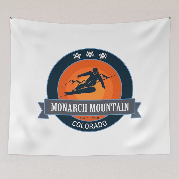 Item preview, Monarch Mountain Colorado, Snowboard Badge designed and sold by Wanderful-roads.