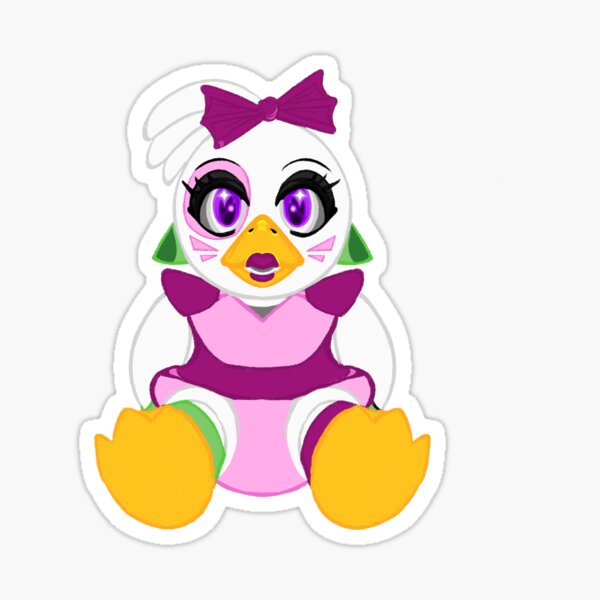 Artikel-Vorschau von Glamrock Chica Plüschtier, designt und verkauft von Heart4Brain_Art.