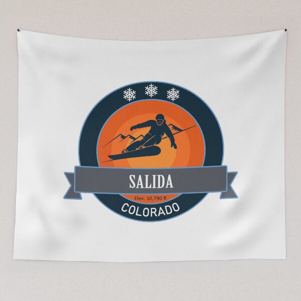 Item preview, Salida Colorado, Snowboard Badge designed and sold by Wanderful-roads.