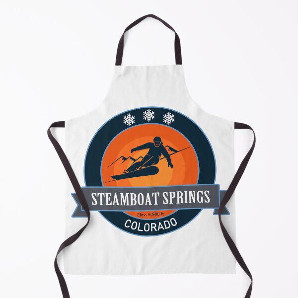Item preview, Steamboat Springs Colorado, Snowboard Badge designed and sold by Wanderful-roads.