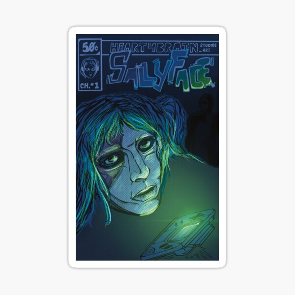 Item preview, Sally Face Comic Book Cover Design designed and sold by Heart4Brain_Art.