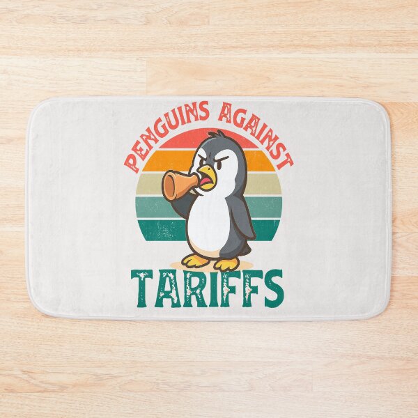 Item preview, Penguis against tariffs protest  2025 designed and sold by erozzz.