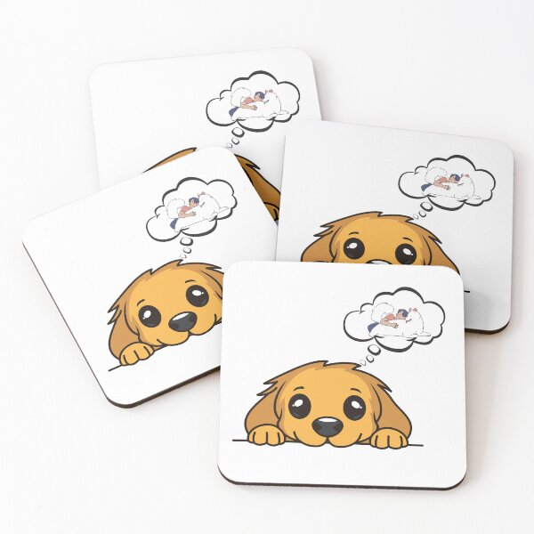 Item preview, Puppy Dreams of a Beautiful Future - Cute Dog Illustration designed and sold by MOTAS FASHION .