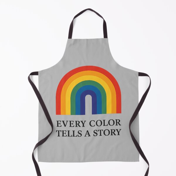 Item preview, Colorful Rainbow Nature Quote - Every Color Tells A Story designed and sold by ExploreAura Studio.