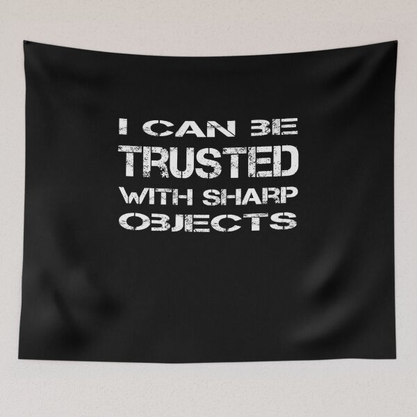 Item preview, Sharp Wit, Trusted Hands designed and sold by Zakrytos ★★★★★.