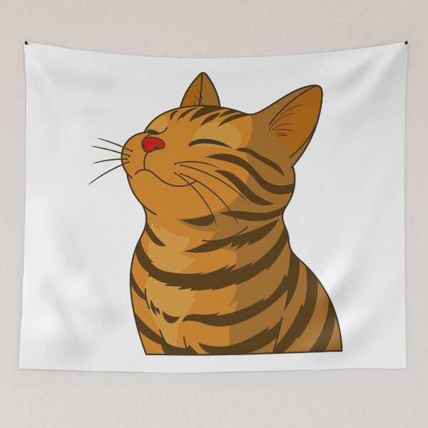 Item preview, Cute cat peace designed and sold by DibujandoPorfa.