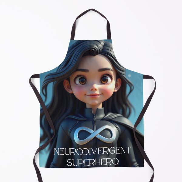 Item preview, Neurodivergent Superhero To The Rescue! designed and sold by TheCleverSkull.