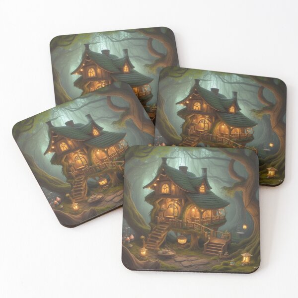 Item preview, Fairy Cottagecore Illustration | Enchanted Forest Fantasy Art designed and sold by uglydogboutique.