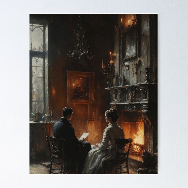 Item preview, A Moment in Winter designed and sold by darkgothicart.