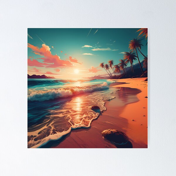 Item preview, Nostalgic Summer Beach (Cottage Vibe) designed and sold by Green-Anchor.