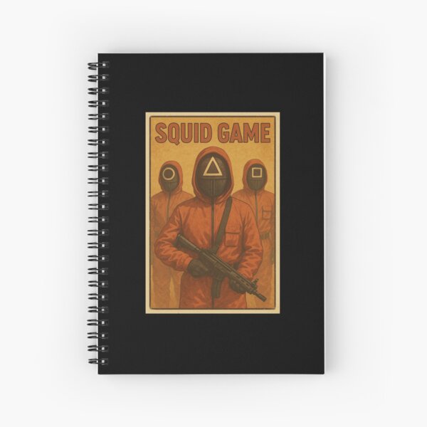 Item preview, Vintage Squid Game Guards Poster designed and sold by SpicyGraphicArt.