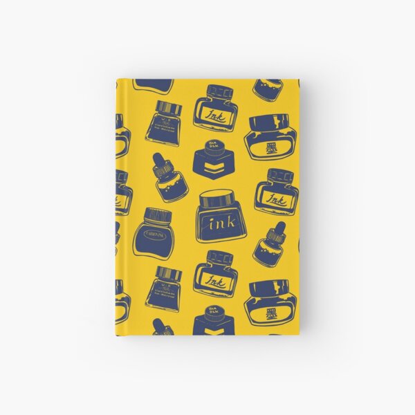 Item preview, Copy of Copy of Lovely ink pots artist material blue ink and bright yellow designed and sold by Inkworthy.