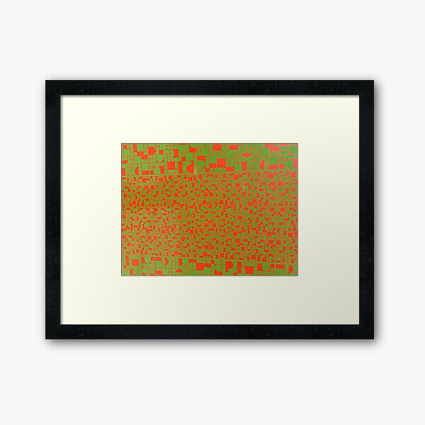 Item preview, A  unique sequence coloured tile. designed and sold by vince001.