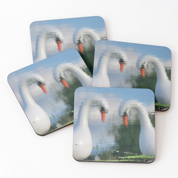 Item preview, Dreamlake Swans – Expressionist Elegance in Motion designed and sold by coconova.