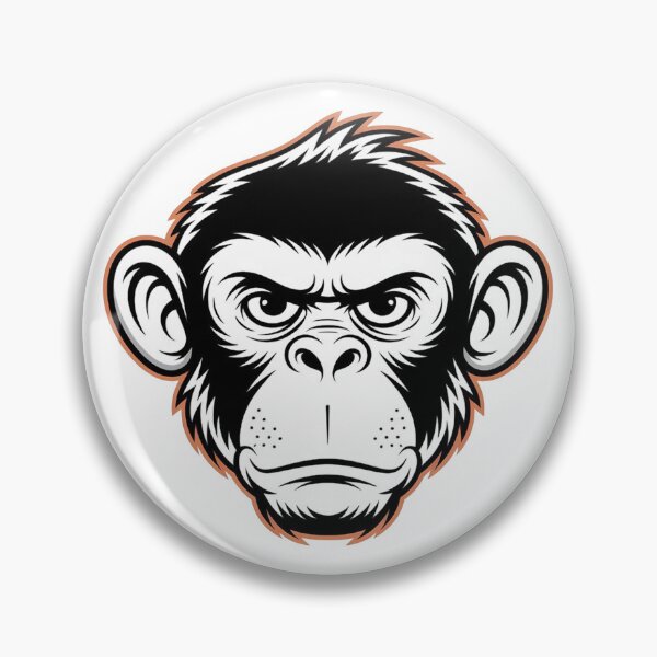 Item preview, Stern Monkey designed and sold by Gentle40Winks.
