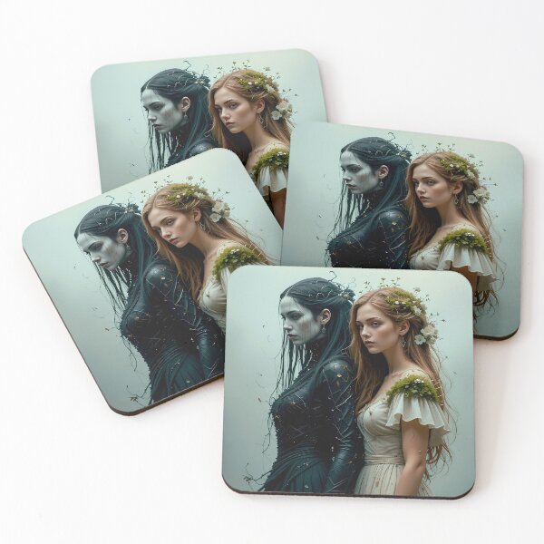 Item preview, Morana & Vesna – Duality of Light and Darkness designed and sold by Pickmash.