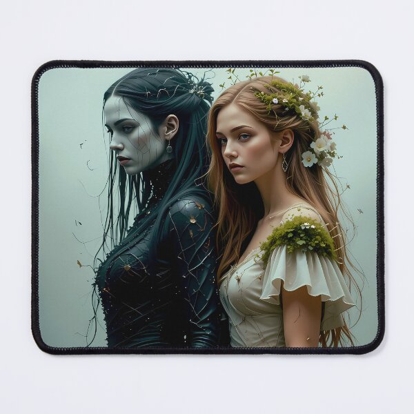 Item preview, Morana & Vesna – Duality of Light and Darkness designed and sold by Pickmash.