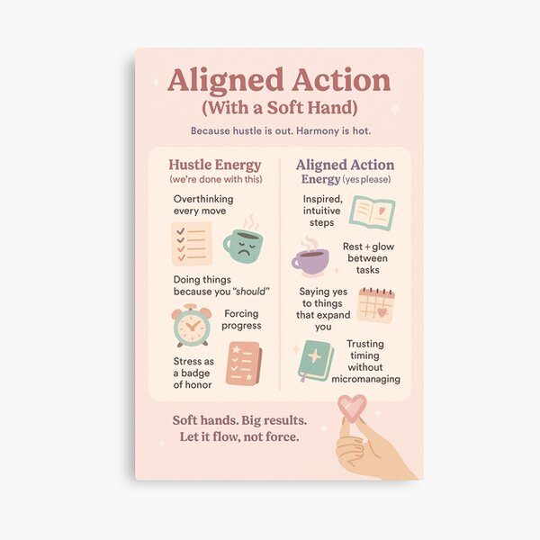 Item preview, Infographic Aligned Action  designed and sold by gypsy-galleria.