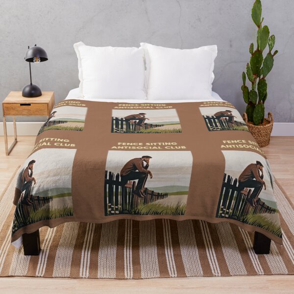 Item preview, Fence Sitting Antisocial Club designed and sold by TrendsLook.