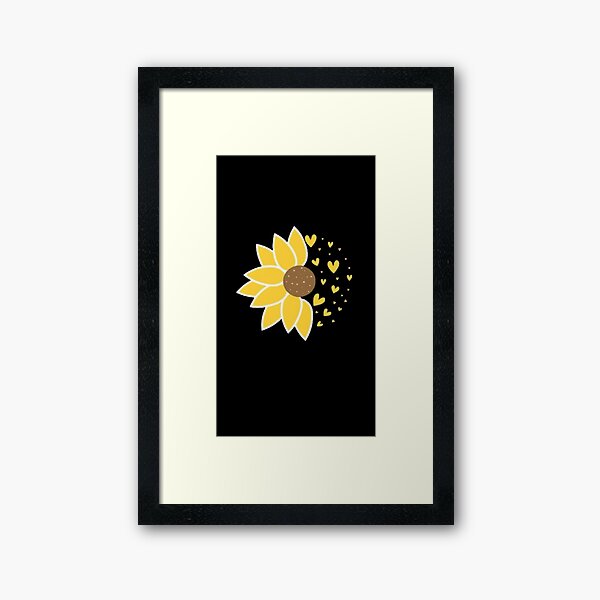 Aperçu de l'œuvre Tournesol désigne pour t-shirt  créée et vendue par MalokaShop  ⭐⭐⭐⭐⭐.