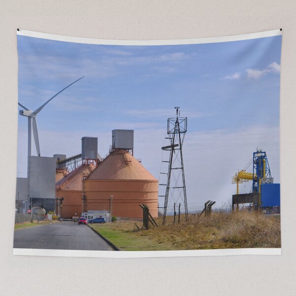 Item preview, River Blyth Silos in Northumberland. designed and sold by Violaman.