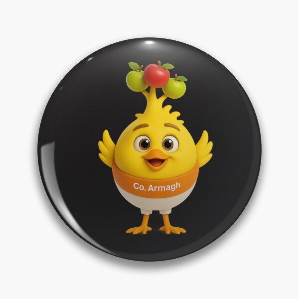 Item preview, “Co. Armagh Spudie – Orchard Crowned Pixar-Style Character | Irish County Series” designed and sold by Spudies.