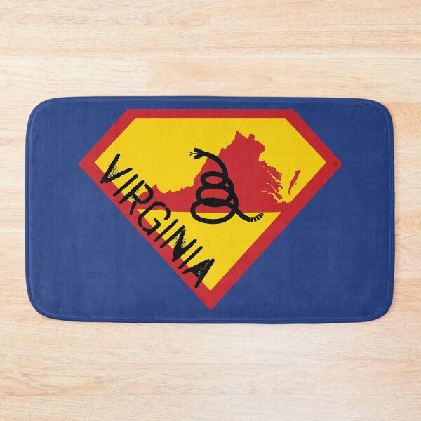 Item preview, VIRGINIAN SHIELD - Freedom Is The Superpower - Modern Gadsden Snake Flag - Dont Tread On Me SUPERHERO VIRGINIA spellout design designed and sold by pelagio.