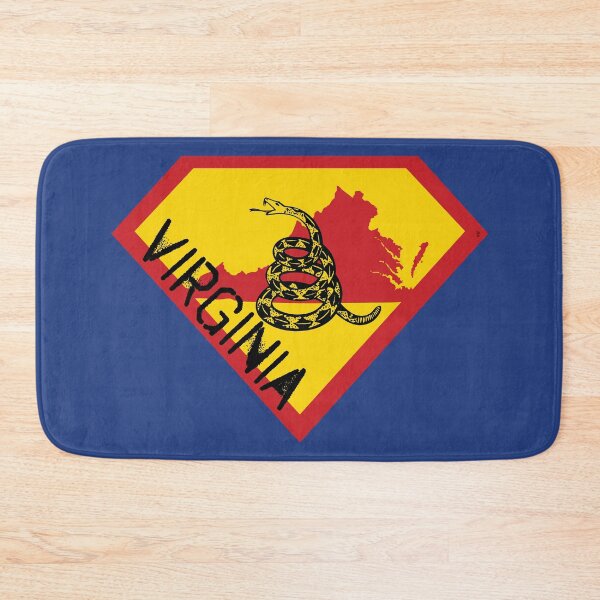 Item preview, VIRGINIAN  SHIELD - Freedom Is The Superpower -  Gadsden Snake Flag - Dont Tread On Me SUPERHERO VIRGINIA spellout design designed and sold by pelagio.