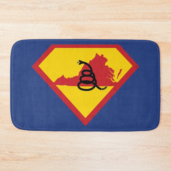 Item preview, VIRGINIAN  SHIELD - Freedom Is The Superpower - Modern Gadsden Snake Flag - Dont Tread On Me SUPERHERO VIRGINIA design designed and sold by pelagio.
