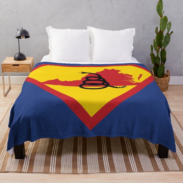 Item preview, VIRGINIAN  SHIELD - Freedom Is The Superpower - Modern Gadsden Snake Flag - Dont Tread On Me SUPERHERO VIRGINIA design designed and sold by pelagio.