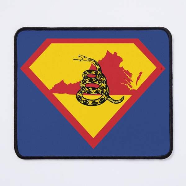 Item preview, VIRGINIAN SHIELD - Freedom Is The Superpower - Gadsden Snake Flag - Dont Tread On Me SUPERHERO VIRGINIA design designed and sold by pelagio.
