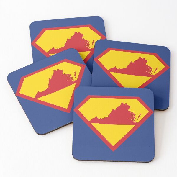 Item preview, VIRGINIAN  SHIELD - Freedom Is The Superpower -   SUPERHERO VIRGINIA design designed and sold by pelagio.
