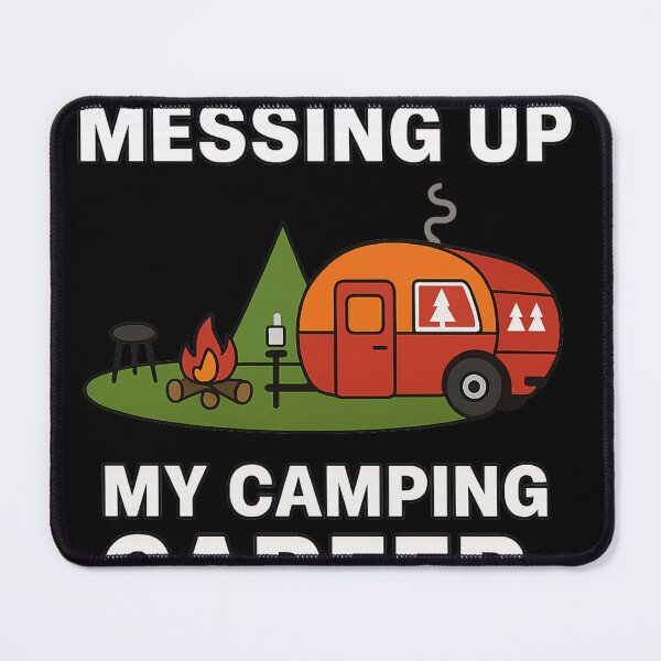 Item preview, Funny Camping T-Shirt – "This Job Thing Is Messing Up My Camping Career designed and sold by Campingeve.