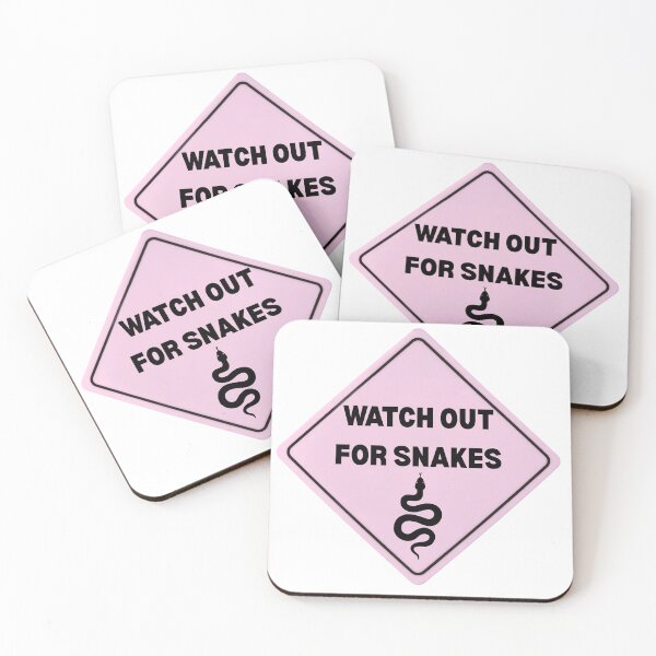 Item preview, Pink Watch Out For Snakes designed and sold by The Dorkerie.