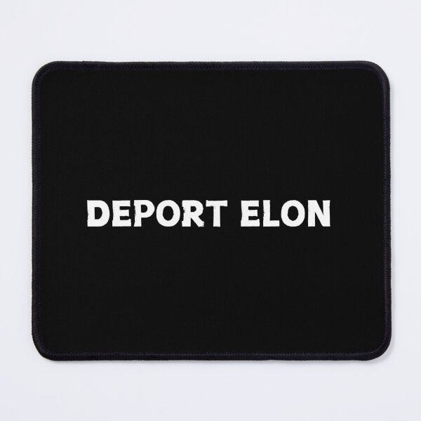 Item preview, DEPORT Elon - Anti Elon Tesla Club - Bumper Sticker Decal Accessories - Elon Musk designed and sold by CapriCreatives.