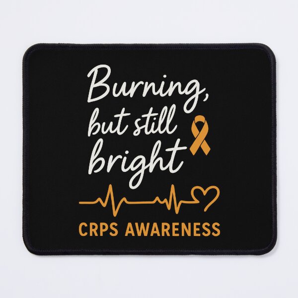 Item preview, CRPS Awareness Burning but Bright designed and sold by HandicraftArt.