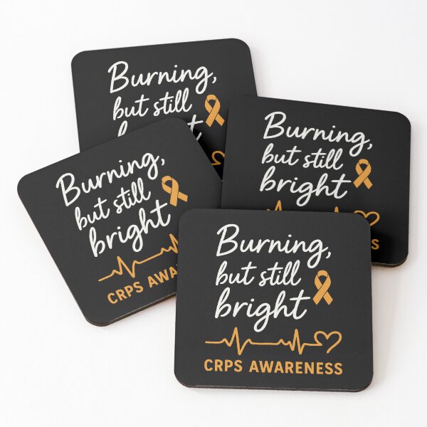 Item preview, CRPS Awareness Burning but Bright designed and sold by HandicraftArt.