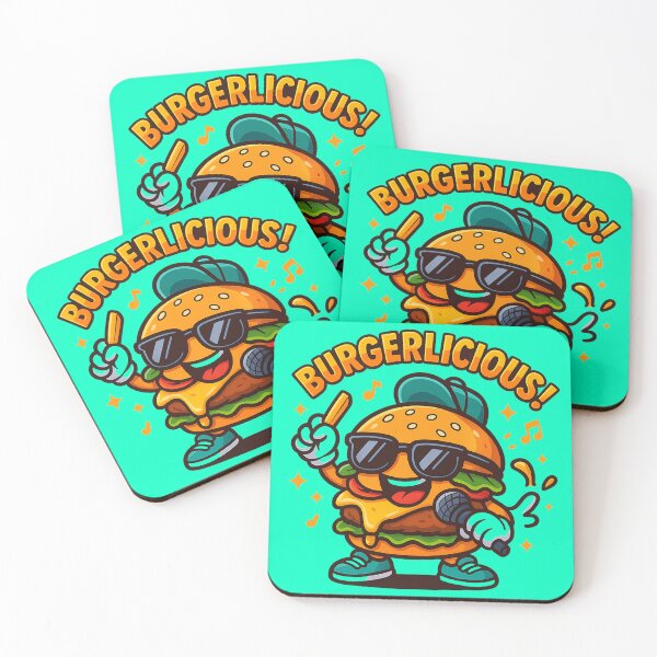 Item preview, Burgerlicious – Deliciously Fun Burger Design for Food Lovers designed and sold by BestDetailer.