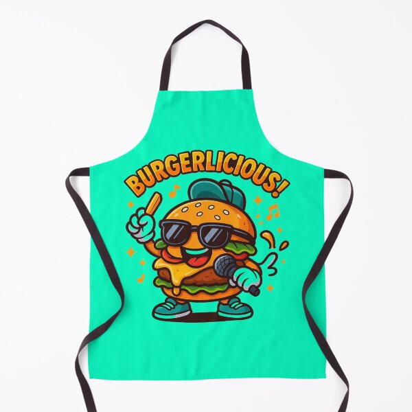 Item preview, Burgerlicious – Deliciously Fun Burger Design for Food Lovers designed and sold by BestDetailer.