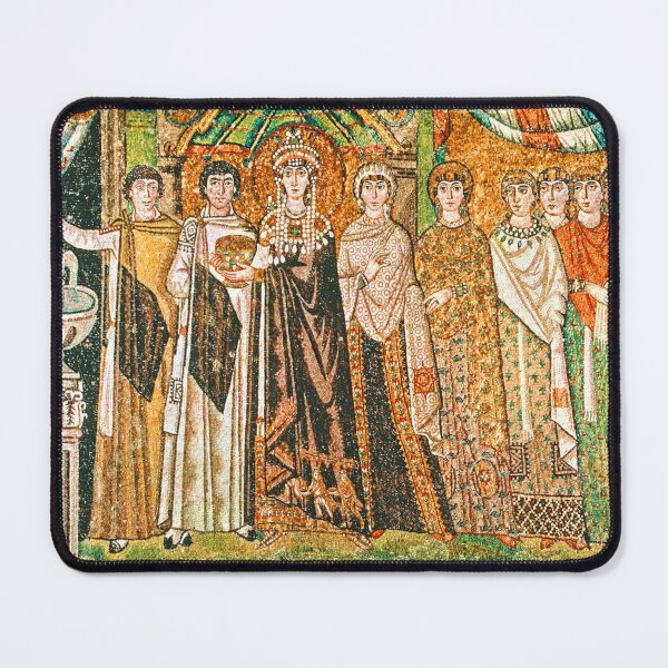 Item preview, Empress Theodora Mosaic Art Print – Byzantine Imperial Portrait from Ravenna designed and sold by Naomi Gutierrez Parrish.