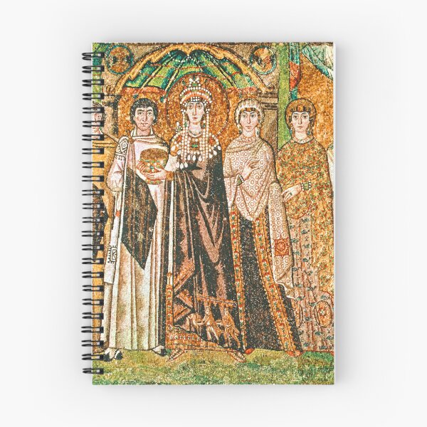 Item preview, Empress Theodora Mosaic Art Print – Byzantine Imperial Portrait from Ravenna designed and sold by Naomi Gutierrez Parrish.