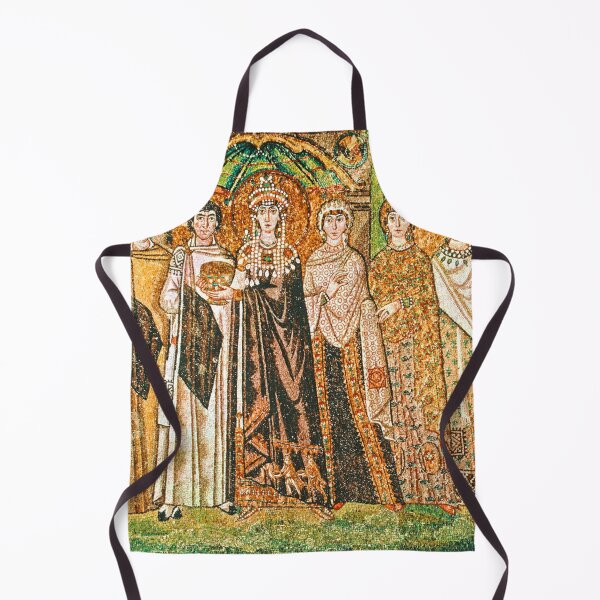 Item preview, Empress Theodora Mosaic Art Print – Byzantine Imperial Portrait from Ravenna designed and sold by Naomi Gutierrez Parrish.