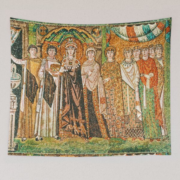 Item preview, Empress Theodora Mosaic Art Print – Byzantine Imperial Portrait from Ravenna designed and sold by Naomi Gutierrez Parrish.