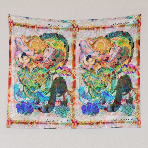 Item preview, Clouds, tongues and rainbows  2025 designed and sold by Diego Manuel Rodriguez.