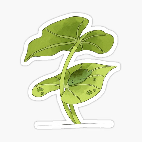 Item preview, Tiny Frog on Leaf designed and sold by Sienna-Joy.