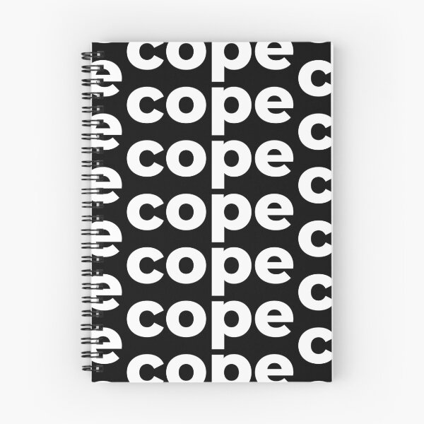Item preview, Cope in White designed and sold by Memes N Lore .