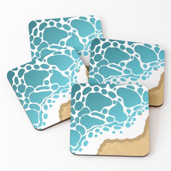 Item preview, Beach Waves Wall Art designed and sold by DrawAlice.