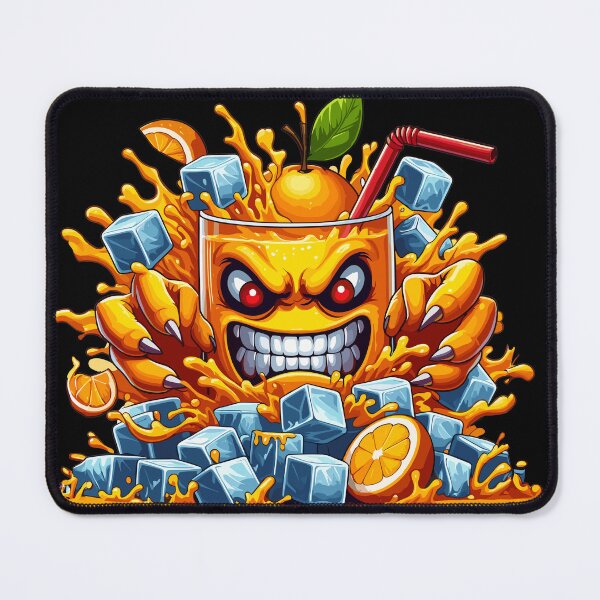 Item preview, Orange Crush - angry glass of orange juice designed and sold by SplashPixel.