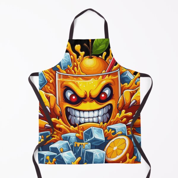 Item preview, Orange Crush - angry glass of orange juice designed and sold by SplashPixel.